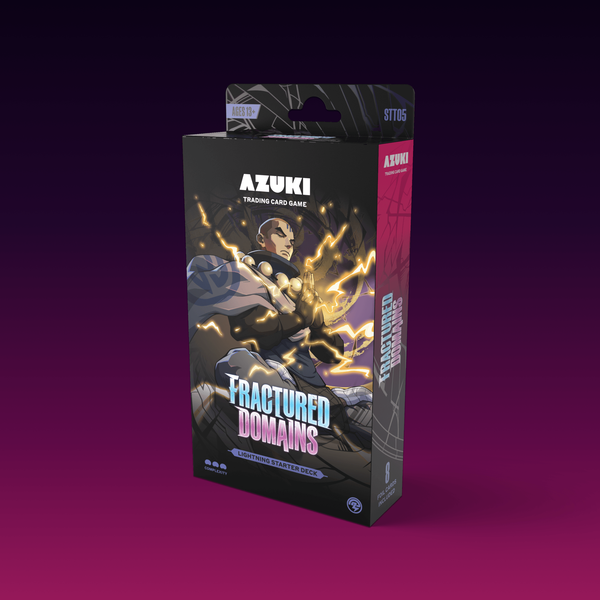 Fractured Domains (AZK-02) - Starter Deck - Lightning product packaging