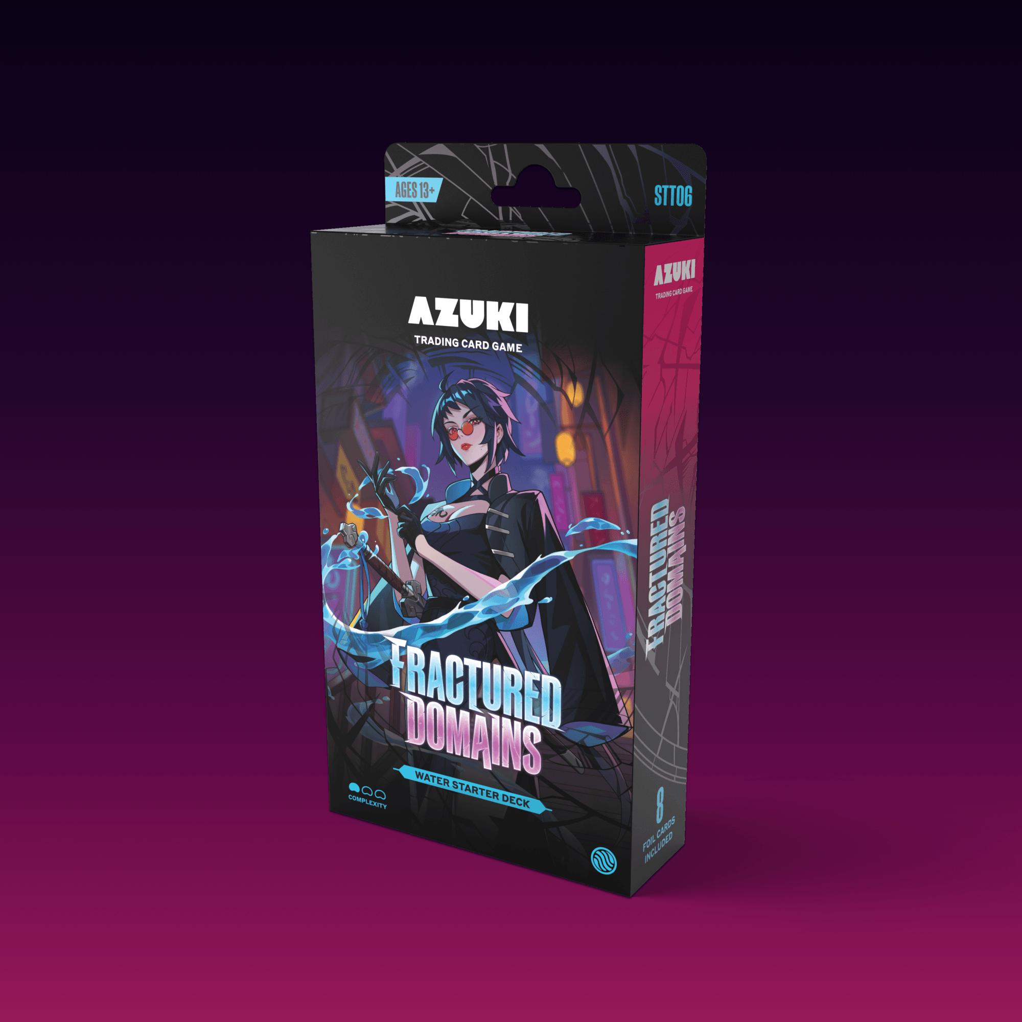 Fractured Domains (AZK-02) - Starter Deck - Water product packaging