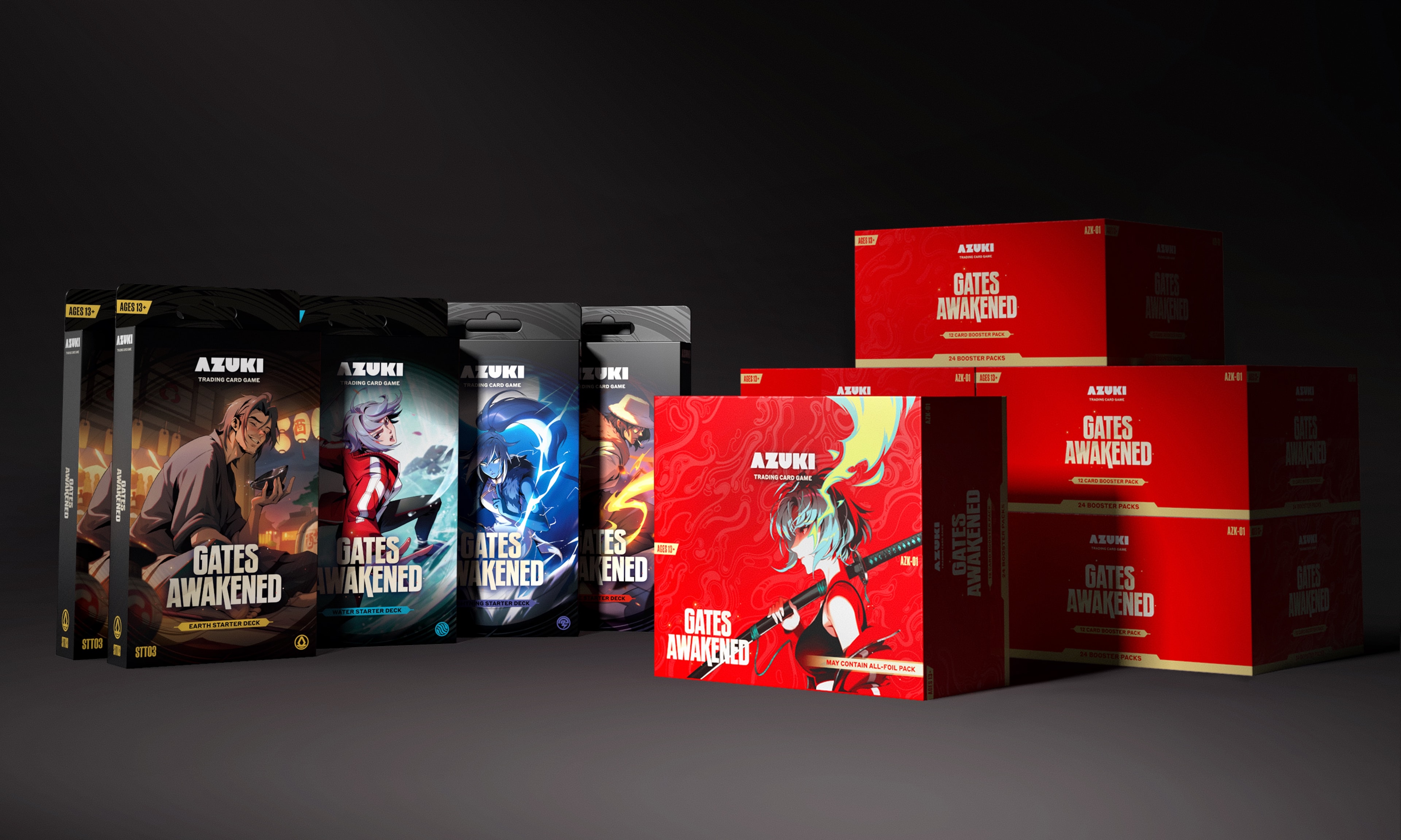 Gates Awakened (AZK-01) - Tier 3 - Gatewalker product packaging